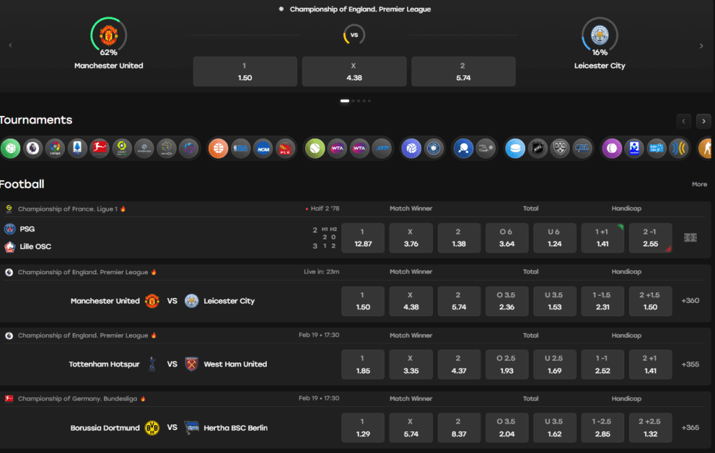 Fairspin sportfogadás