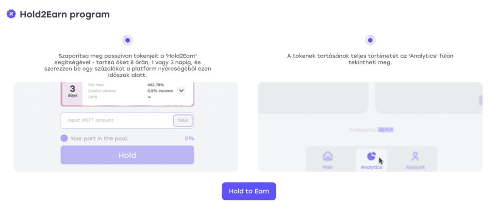 WEFT token